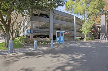 Surface lots and covered parking garage